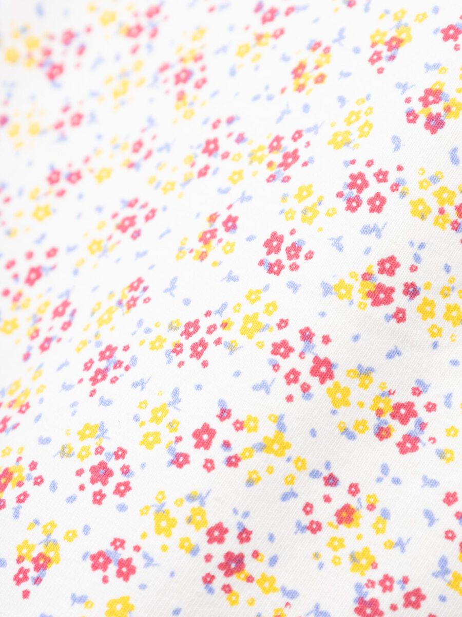 SLIM FIT TOP MET LANGE MOUWEN