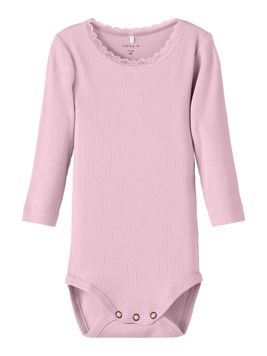 LANGE MOUWEN RIB ROMPER