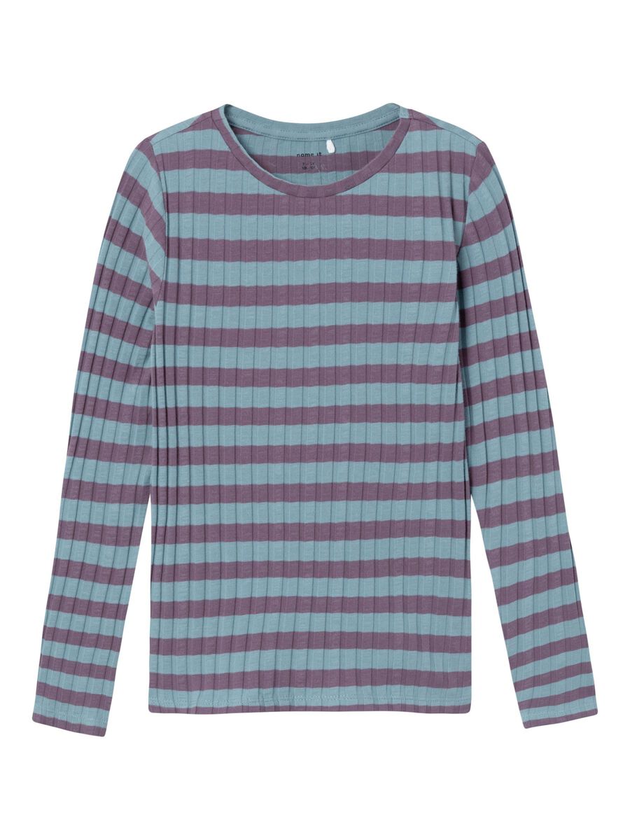 RIB TOP MET LANGE MOUWEN