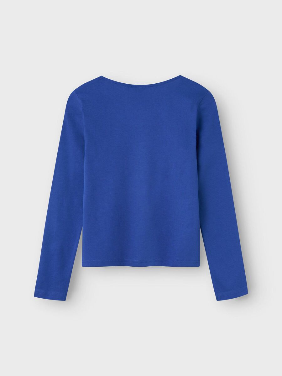 BIOLOGISCH KATOEN TOP MET LANGE MOUWEN