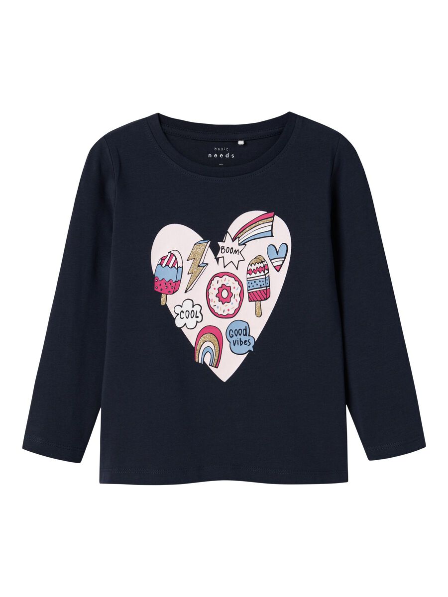 PRINT TOP MET LANGE MOUWEN