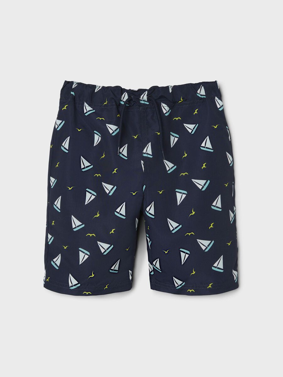PRINT ZWEMSHORTS