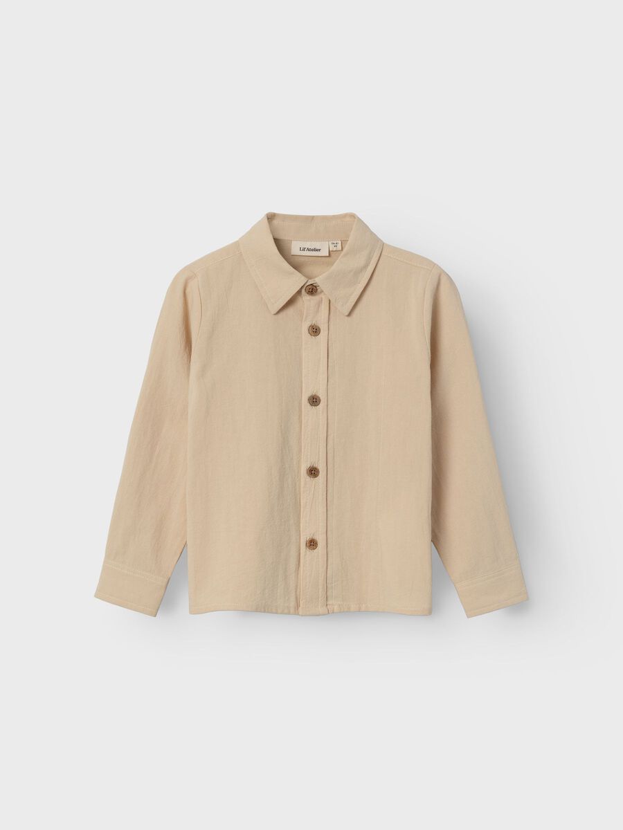 LANGE MOUWEN OVERHEMD