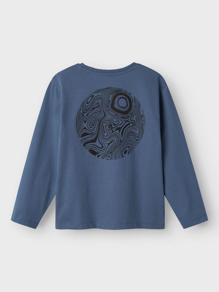 BIOLOGISCH KATOEN TOP MET LANGE MOUWEN