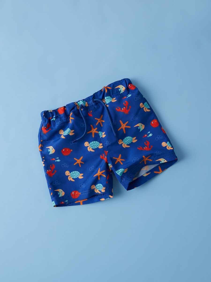 PRINT ZWEMSHORTS