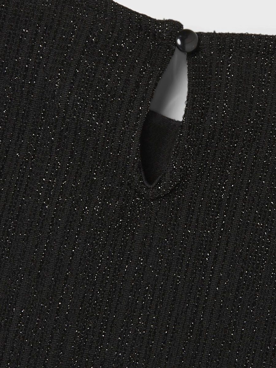 REGULAR FIT TOP MET KORTE MOUWEN