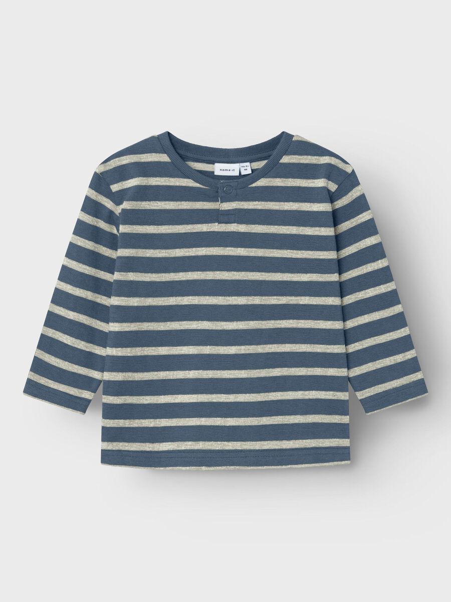 BIOLOGISCH KATOEN TOP MET LANGE MOUWEN