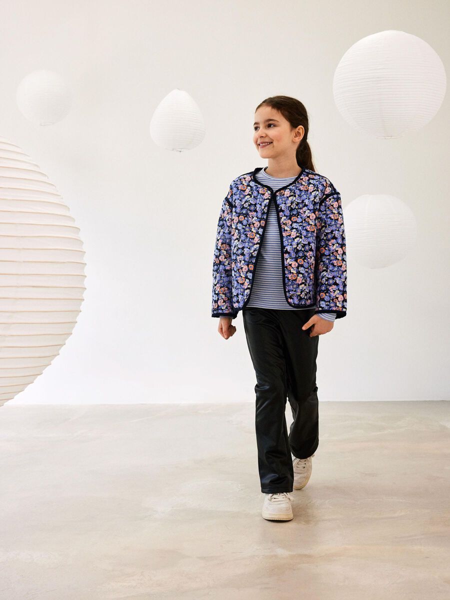 PRINT GEWATTEERDE JAS