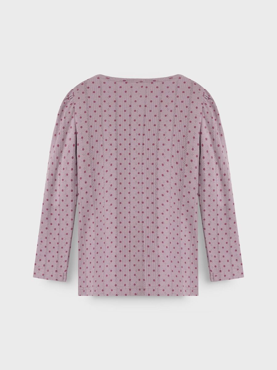 BIOLOGISCH KATOEN TOP MET LANGE MOUWEN