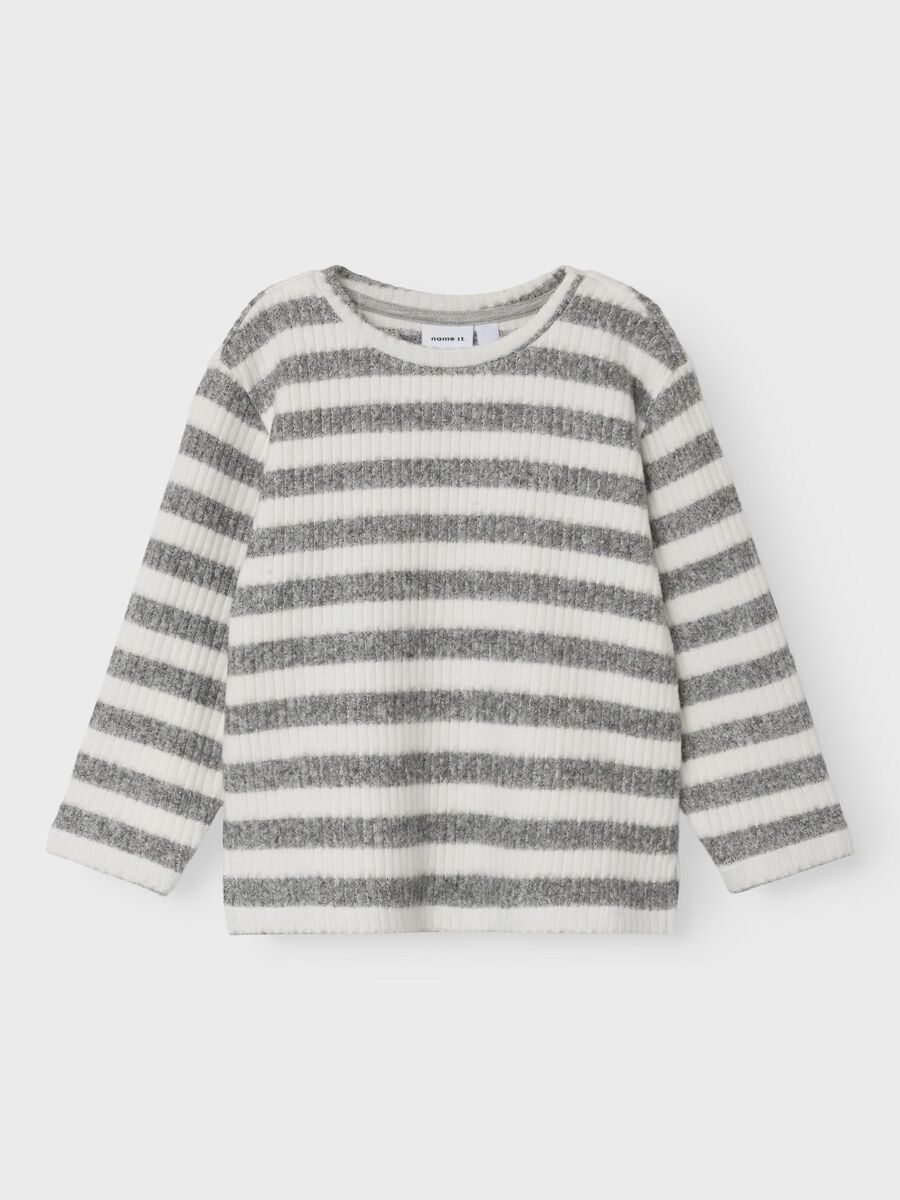 REGULAR FIT TOP MET LANGE MOUWEN