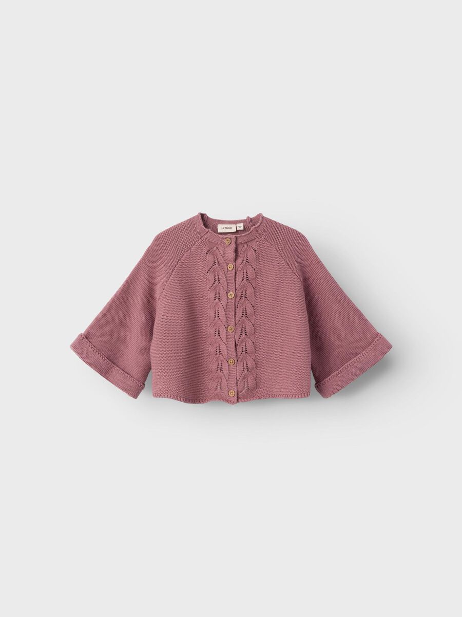 BIOLOGISCH KATOEN GEBREID VEST