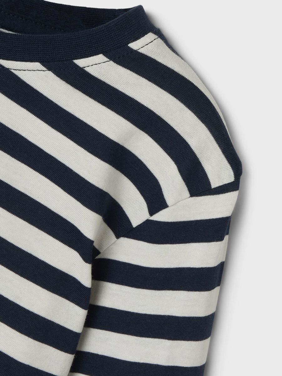 REGULAR FIT TOP MET LANGE MOUWEN