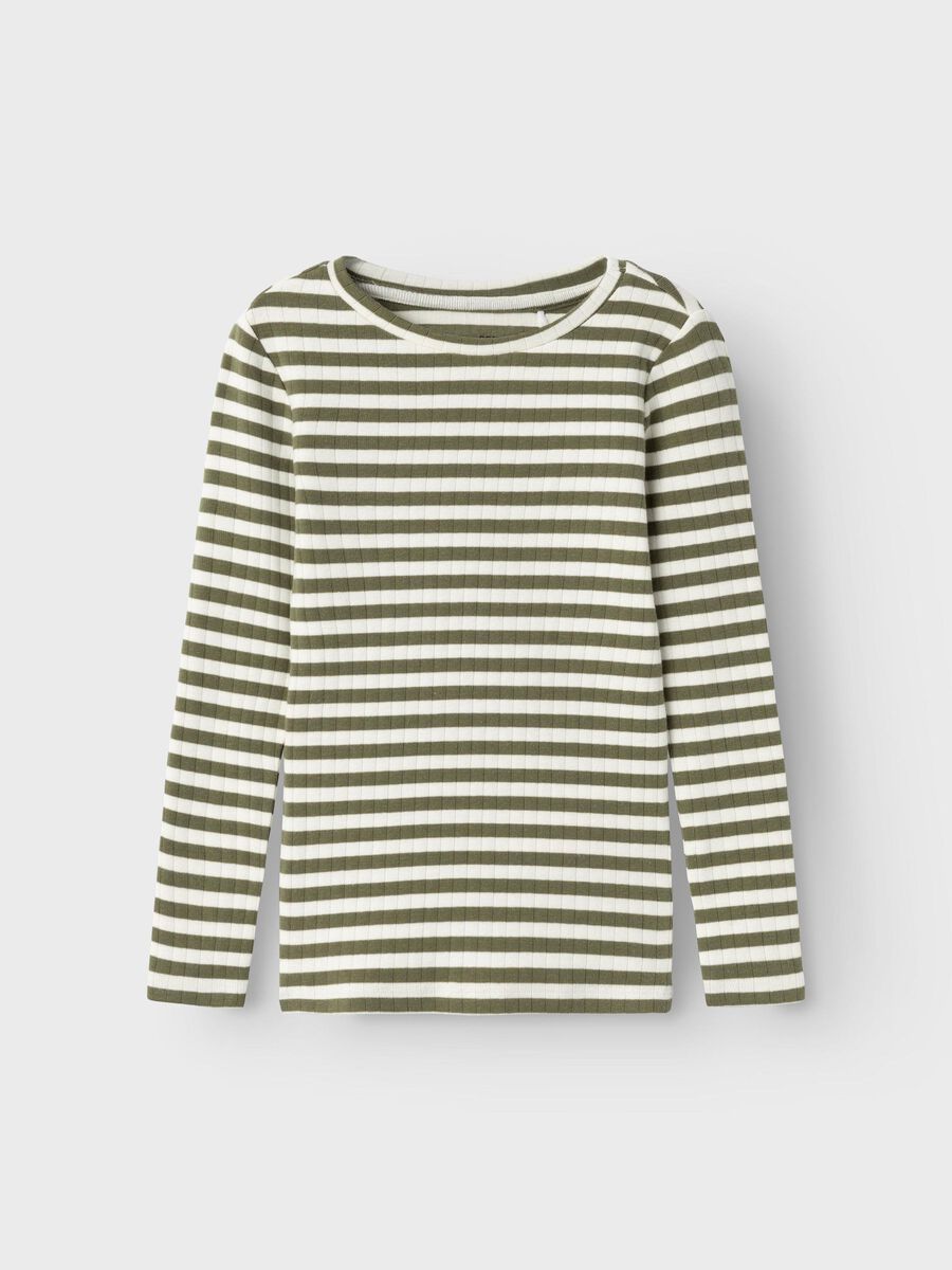 - SLIM TOP MET LANGE MOUWEN