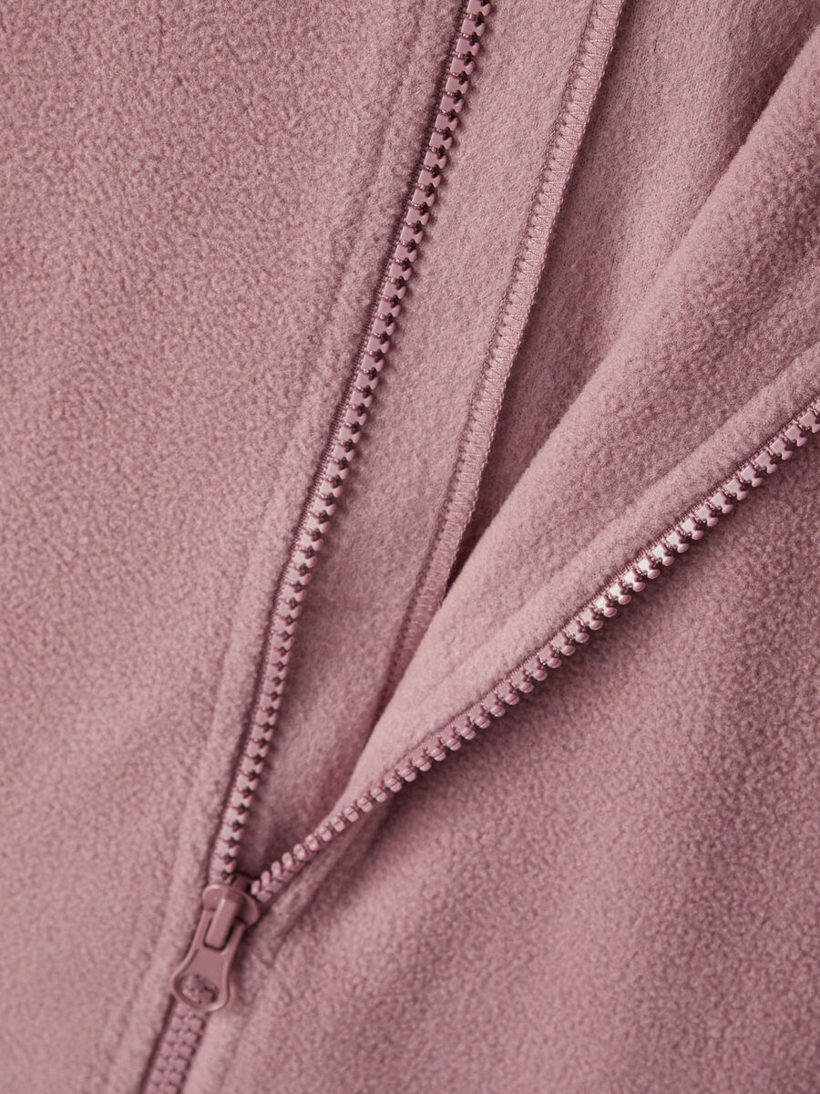 HOGE KRAAG FLEECEJACK