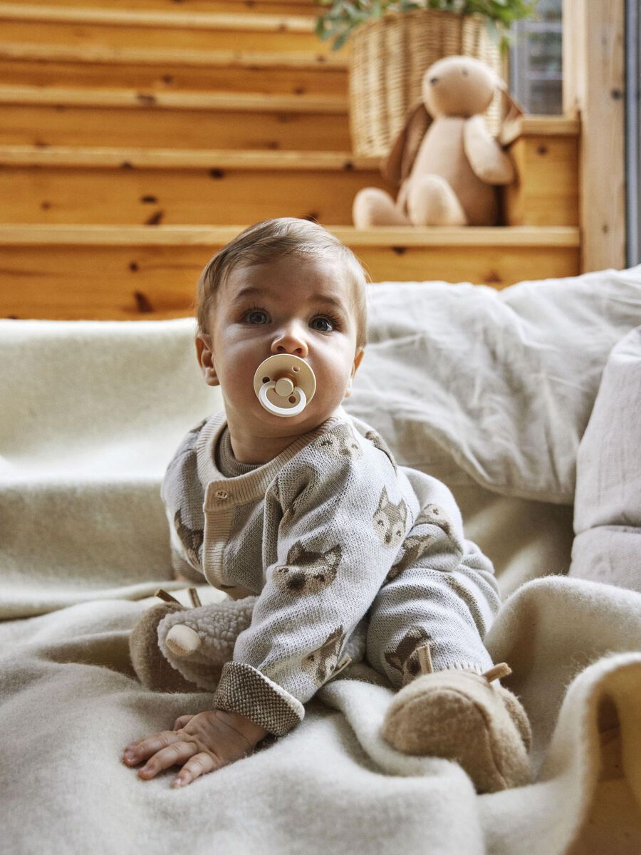 BIOLOGISCH KATOEN GEBREID VEST