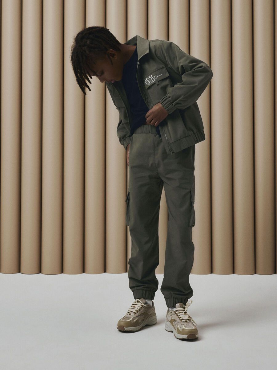 REGULAR FIT CARGO BROEK