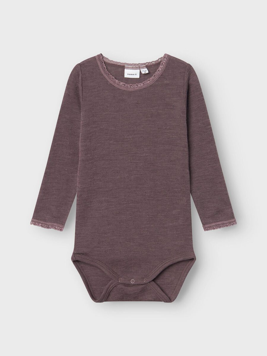 MERINO WOL ROMPER
