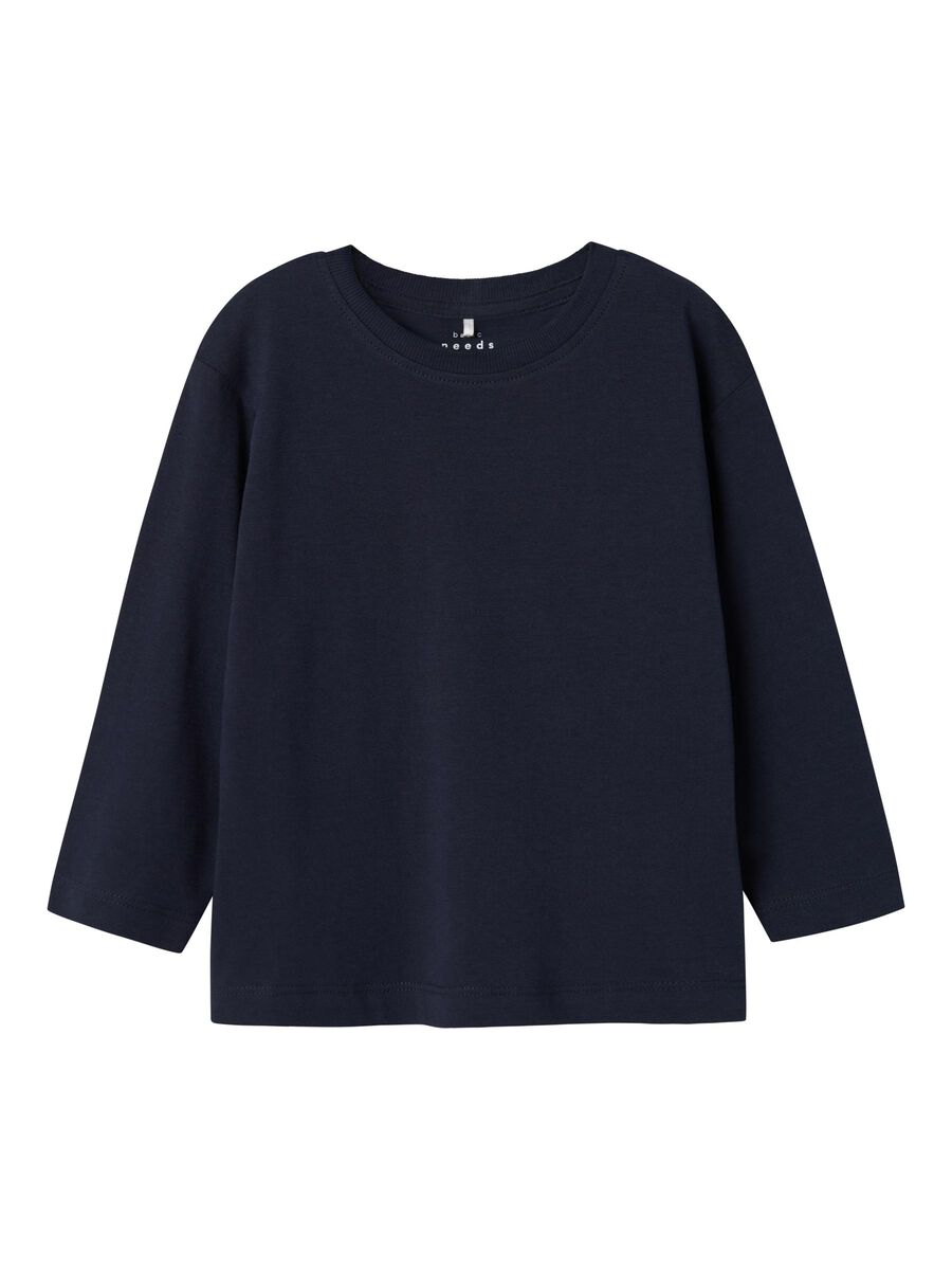 REGULAR FIT TOP MET LANGE MOUWEN