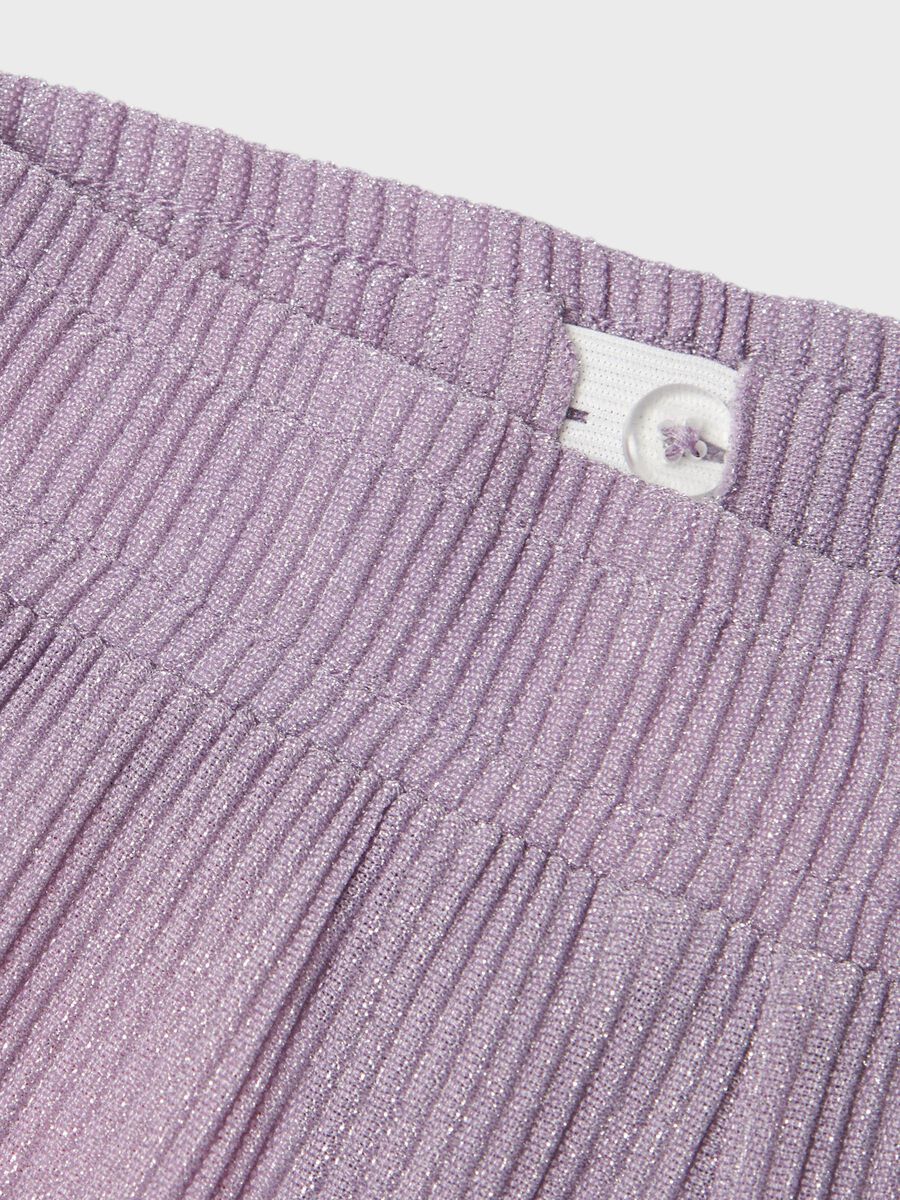 WIDE LEG GLITTER BROEK