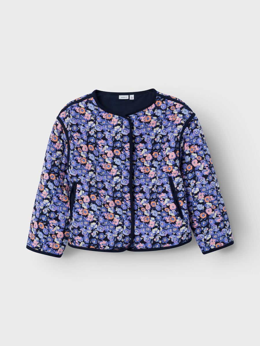 PRINT GEWATTEERDE JAS