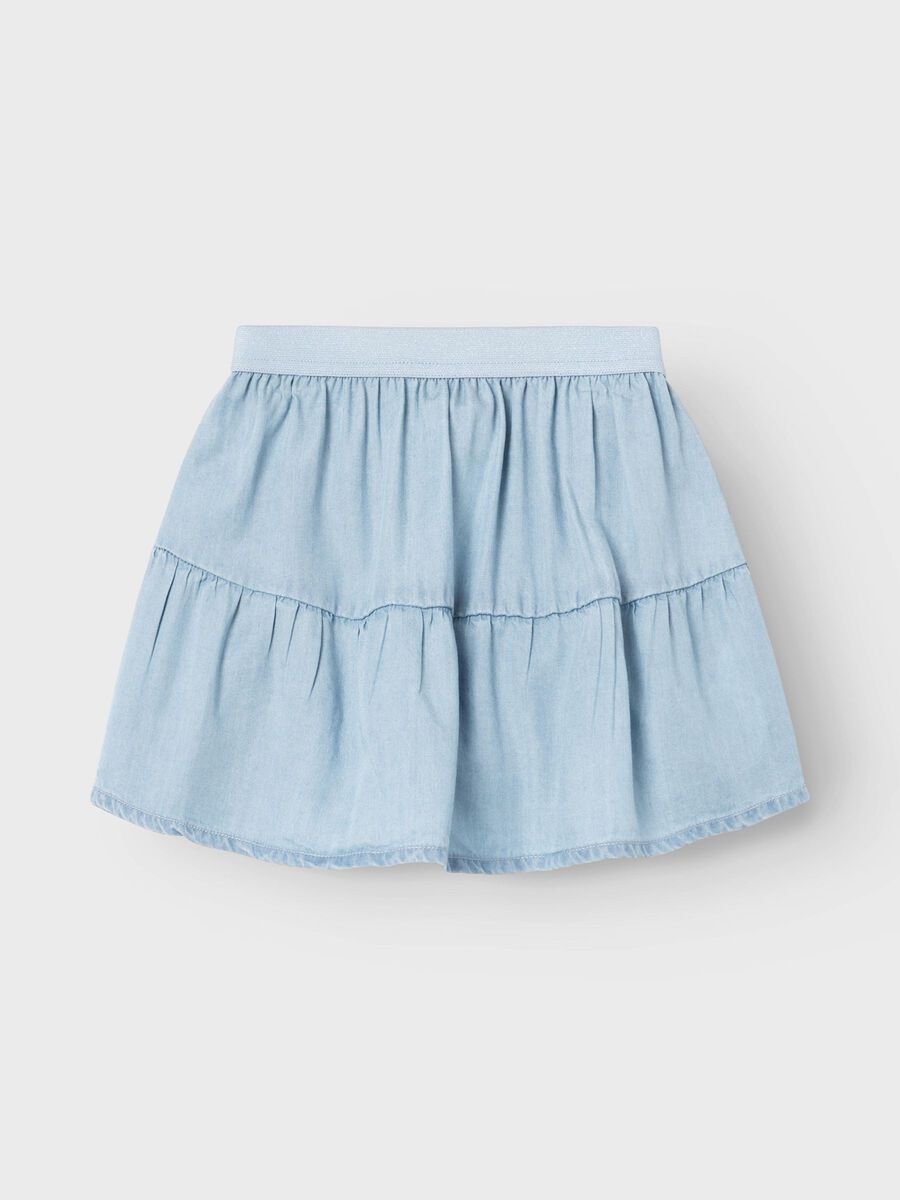 WIJD DENIM ROK
