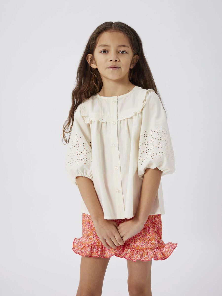 HALFLANGE MOUWEN OVERHEMD