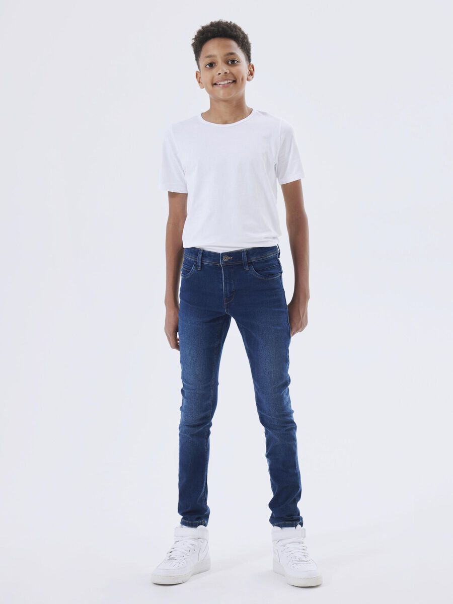 SLIM FIT SWEAT JEANS