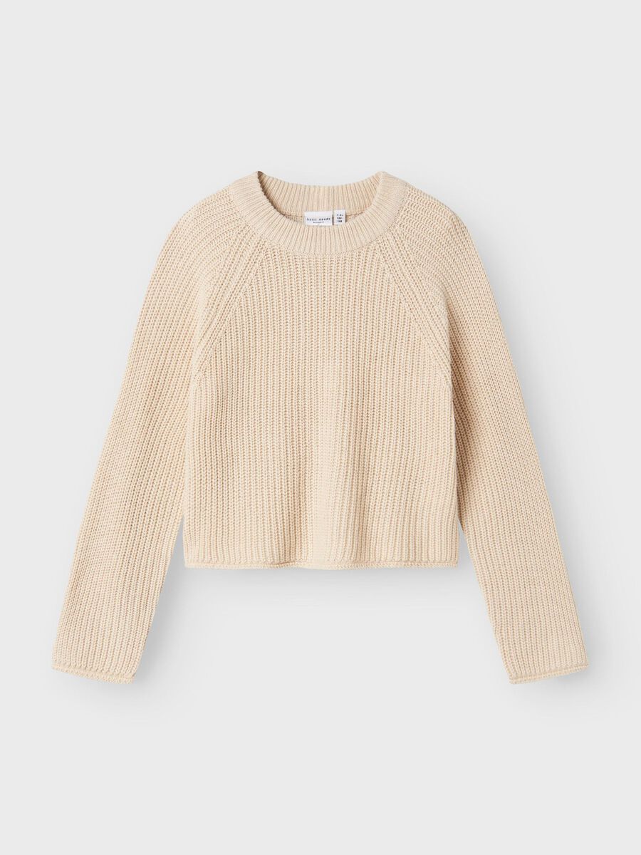 LOOSE FIT GEBREIDE TRUI