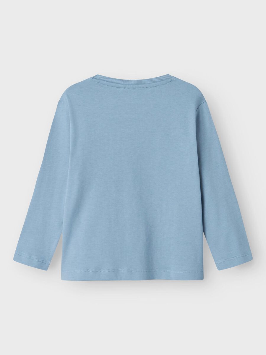 LOOSE FIT TOP MET LANGE MOUWEN