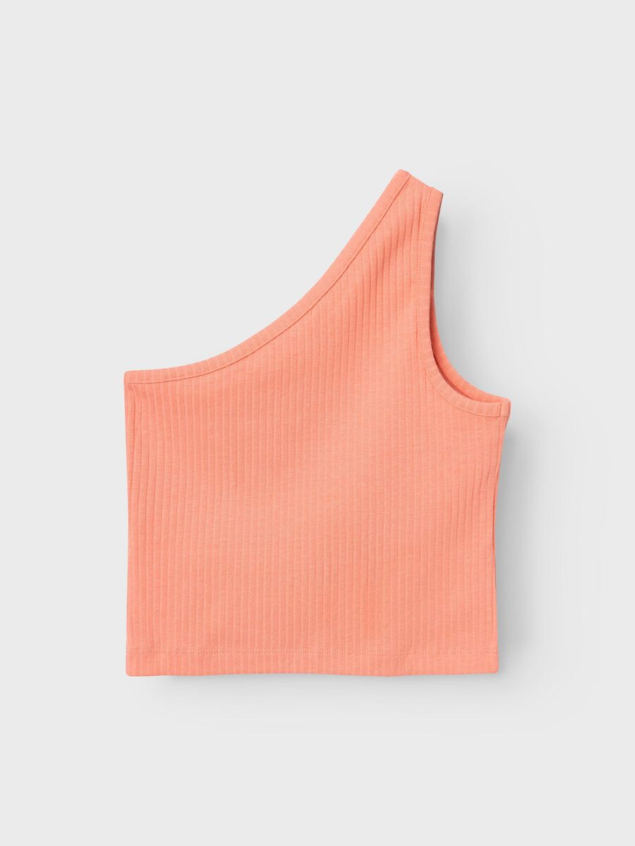 ONE-SHOULDER TOP