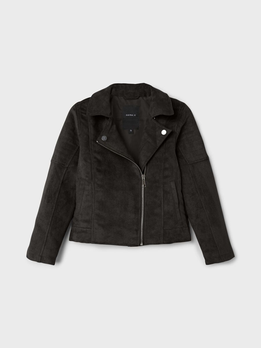 FAUX SUÈDE JAS