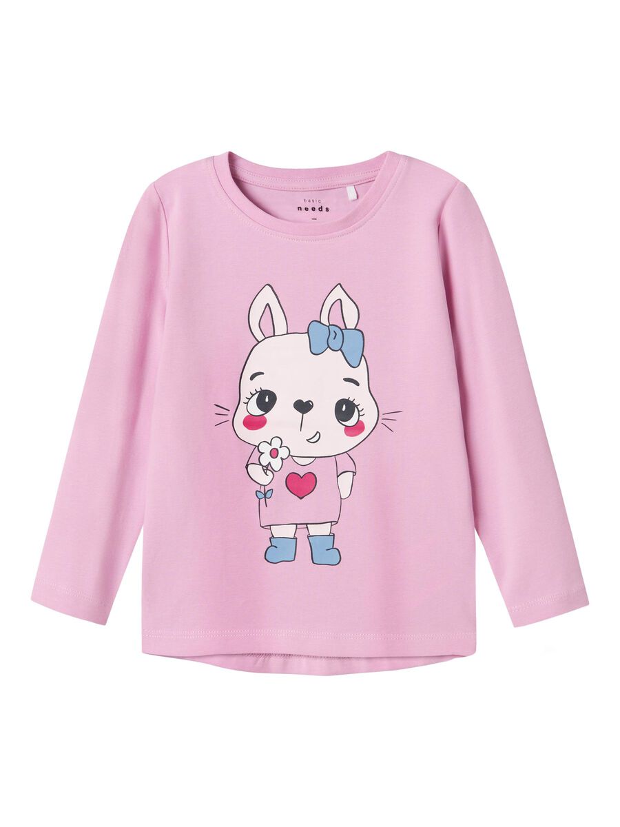 PRINT TOP MET LANGE MOUWEN