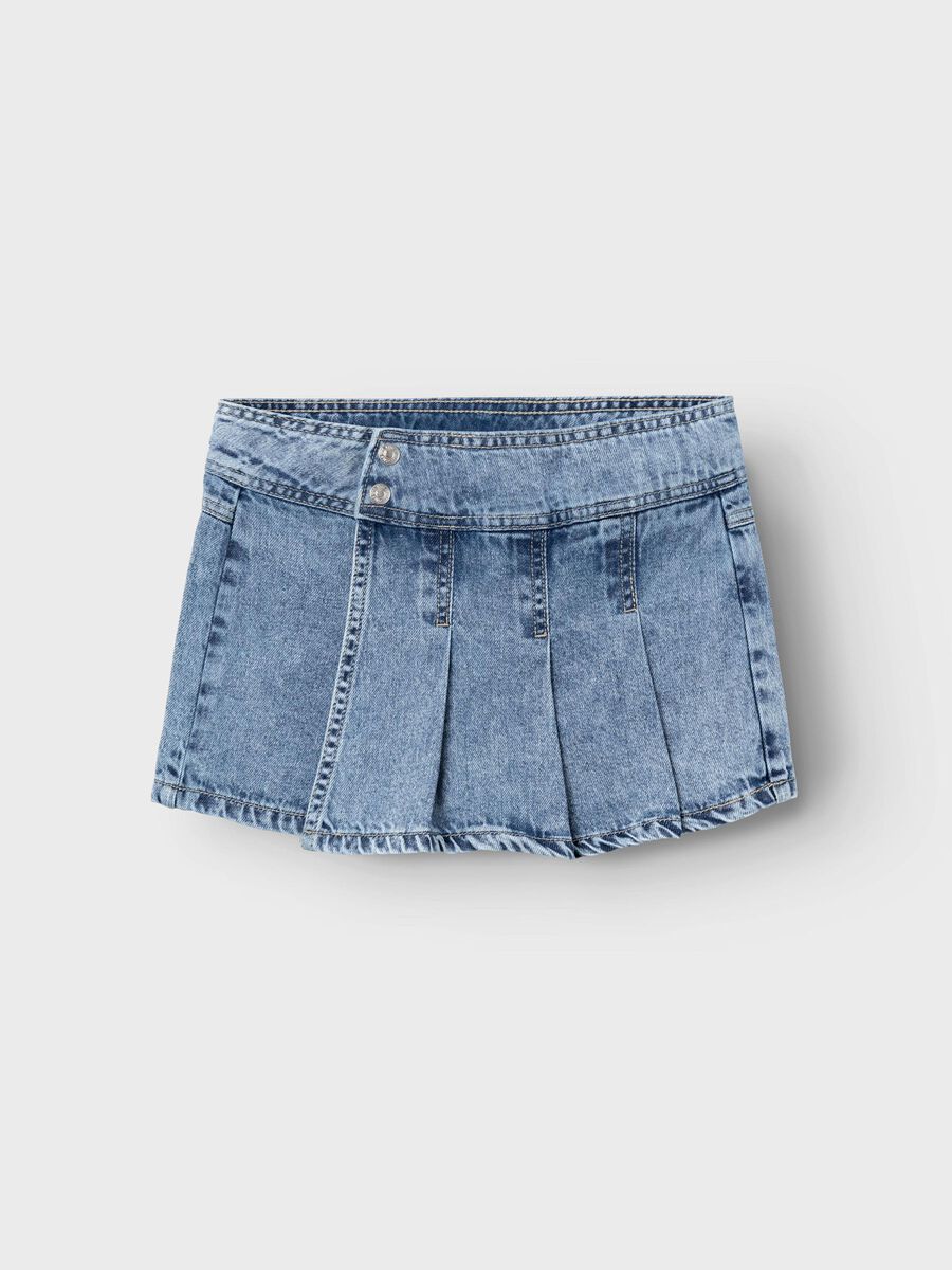 DENIM SKORT