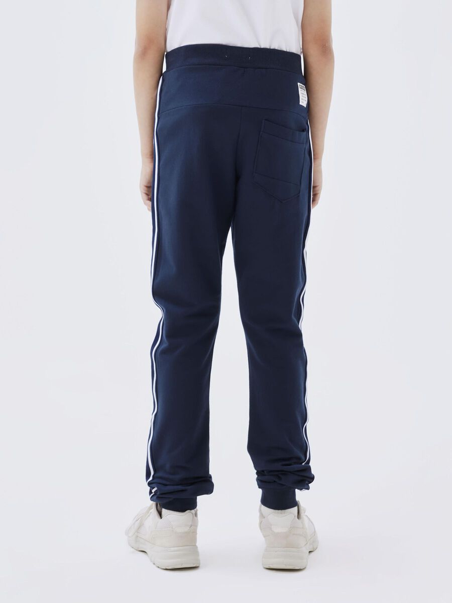ZIJSTREEP SWEATBROEK