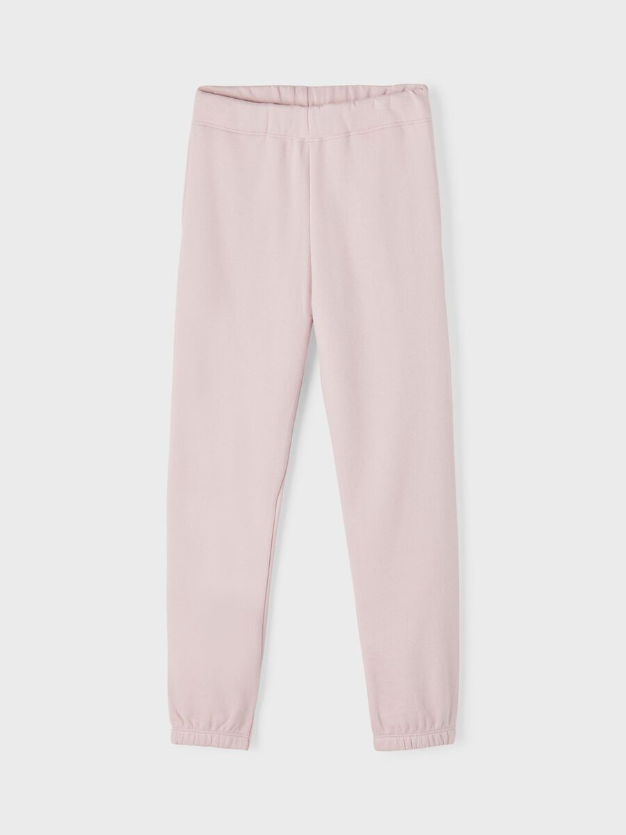 ZACHTE ELASTISCHE TAILLE SWEATPANTS