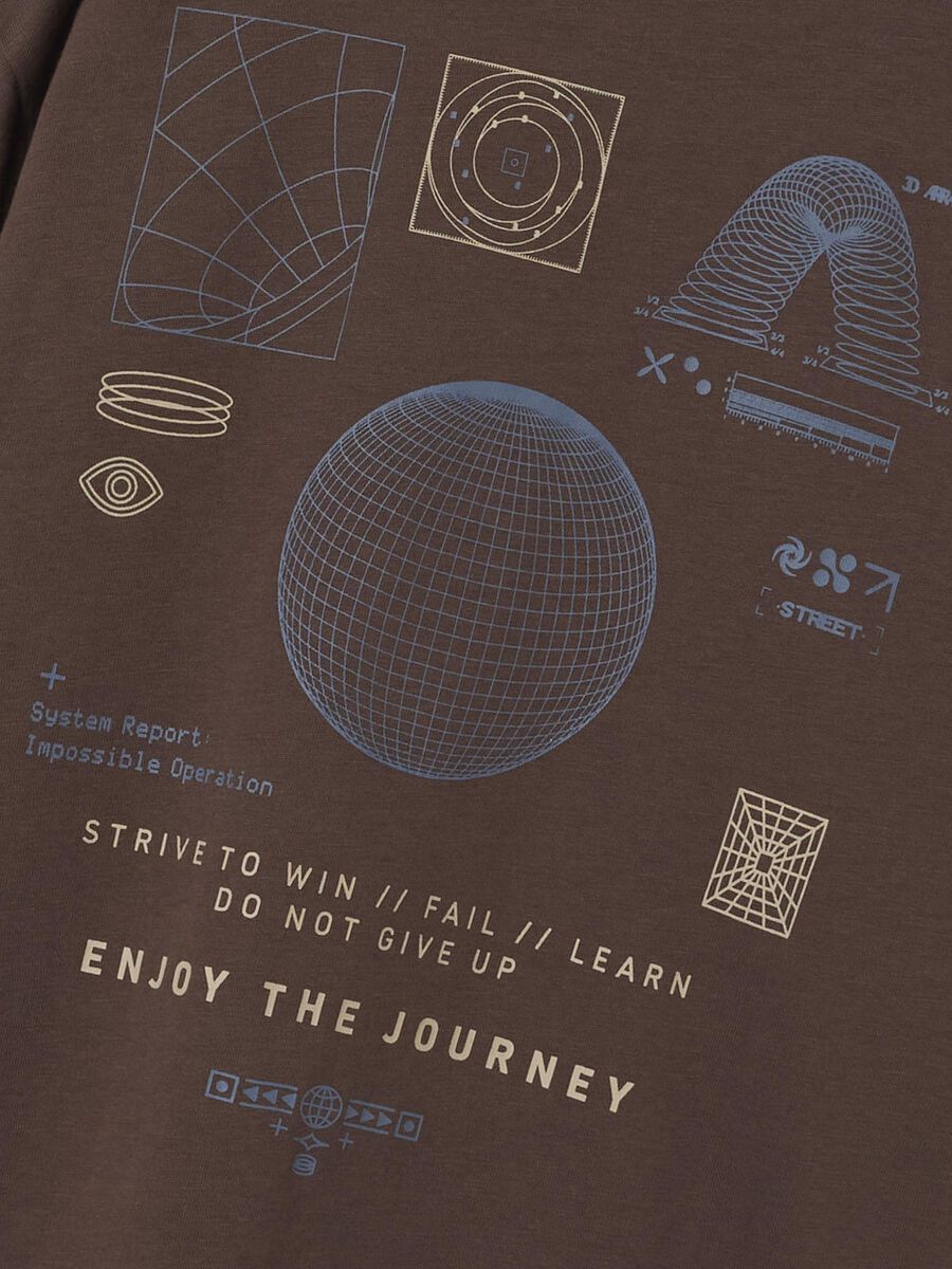 REGULAR FIT TOP MET LANGE MOUWEN