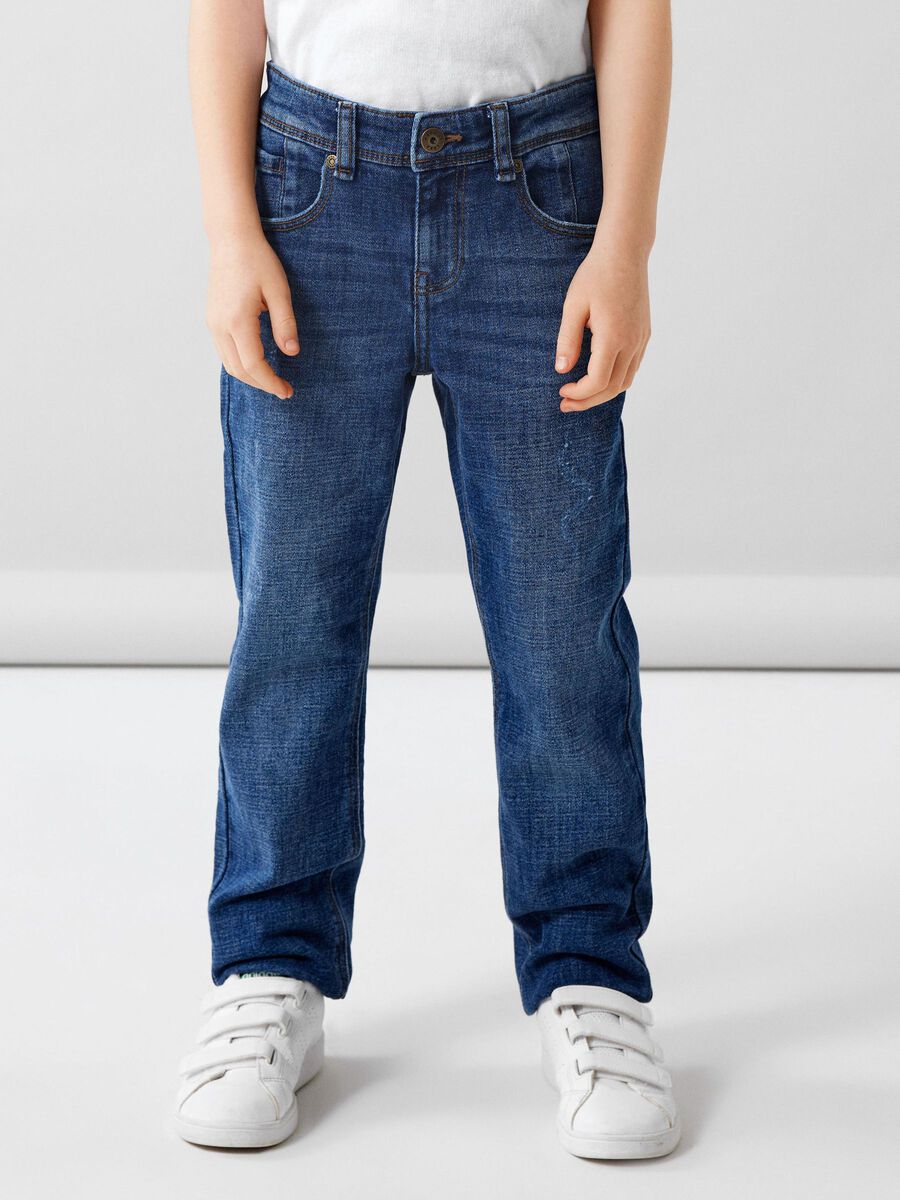 STRAIGHT FIT JEANS