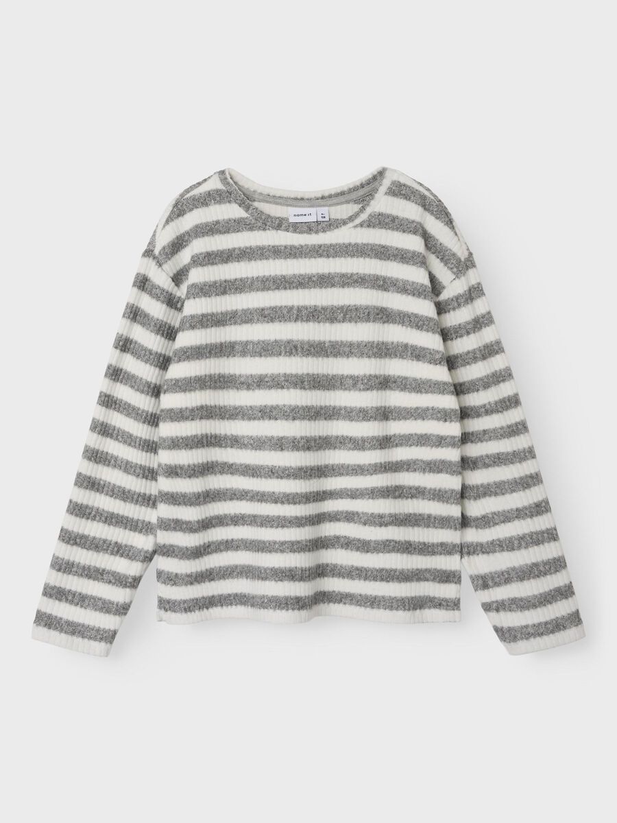 REGULAR FIT TOP MET LANGE MOUWEN