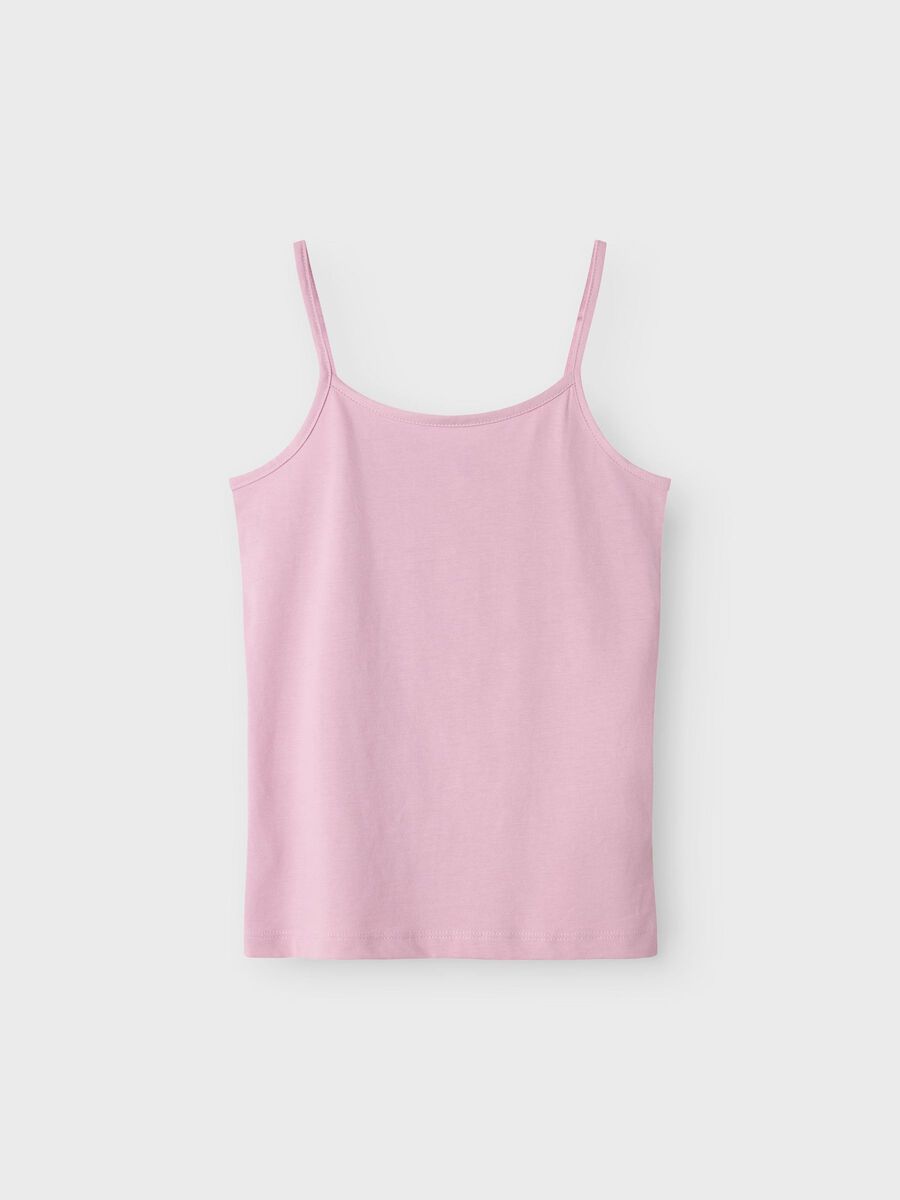 KORTE TOP MET BANDJES