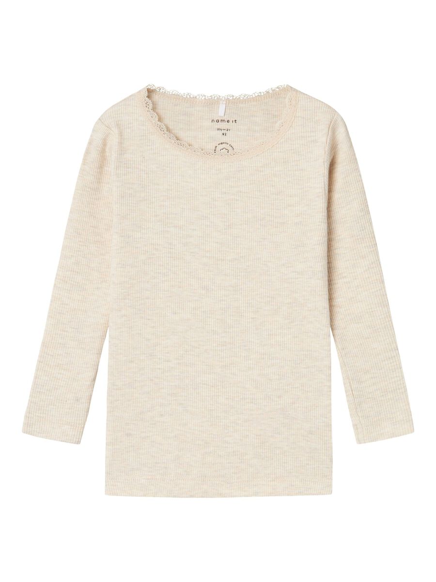 BASIC TOP MET LANGE MOUWEN