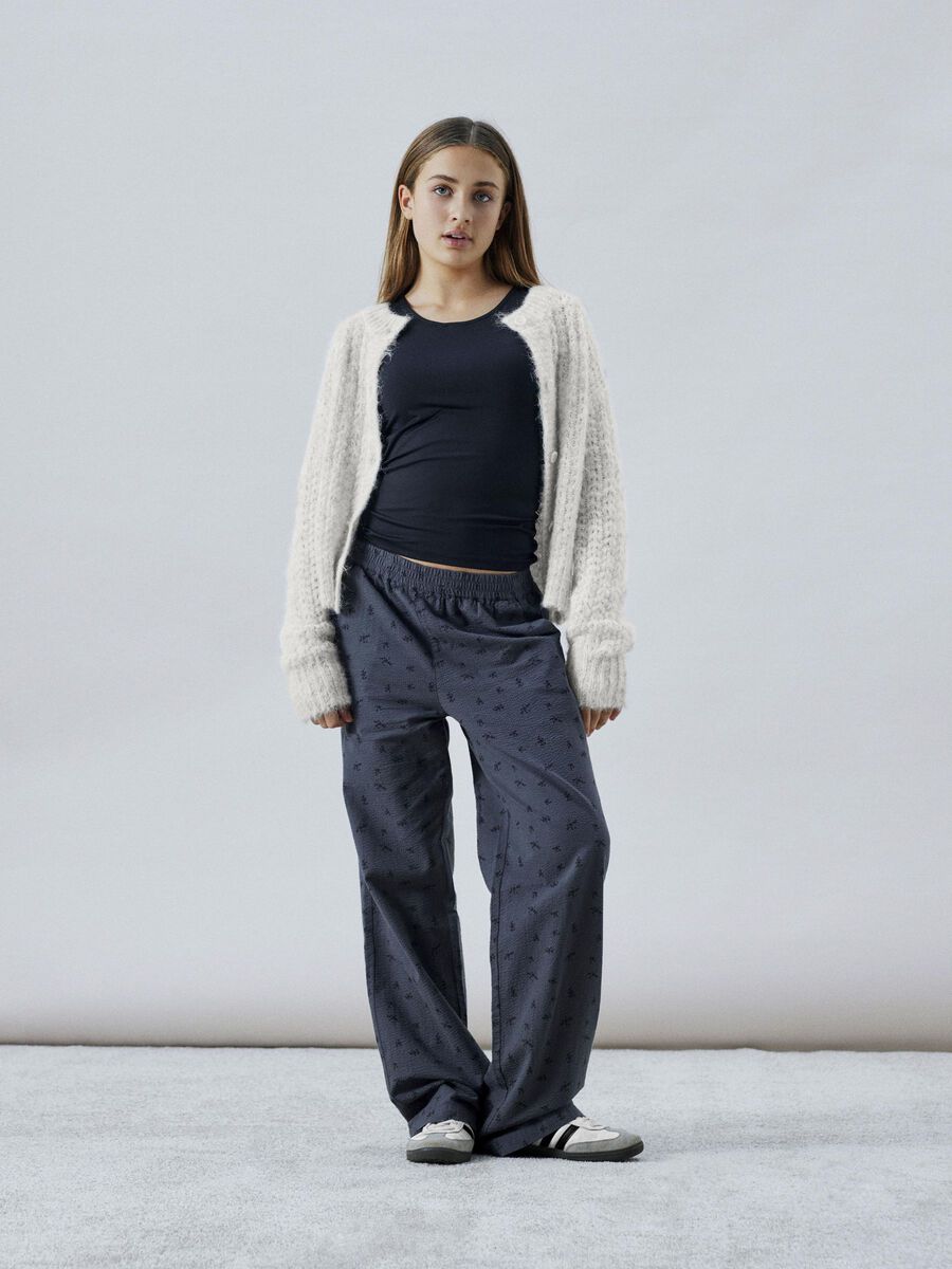 RELAXED FIT GEBREID VEST