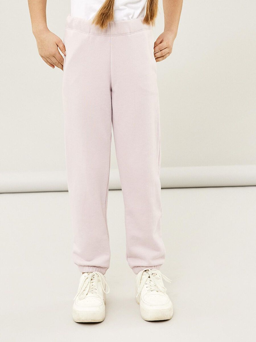 ZACHTE ELASTISCHE TAILLE SWEATPANTS