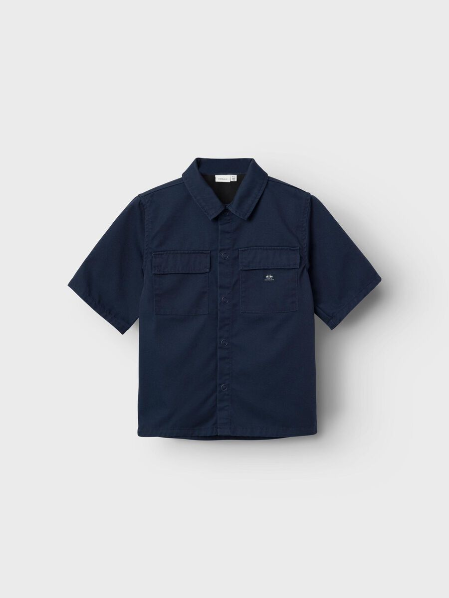 OVERSIZED TWILL OVERHEMD