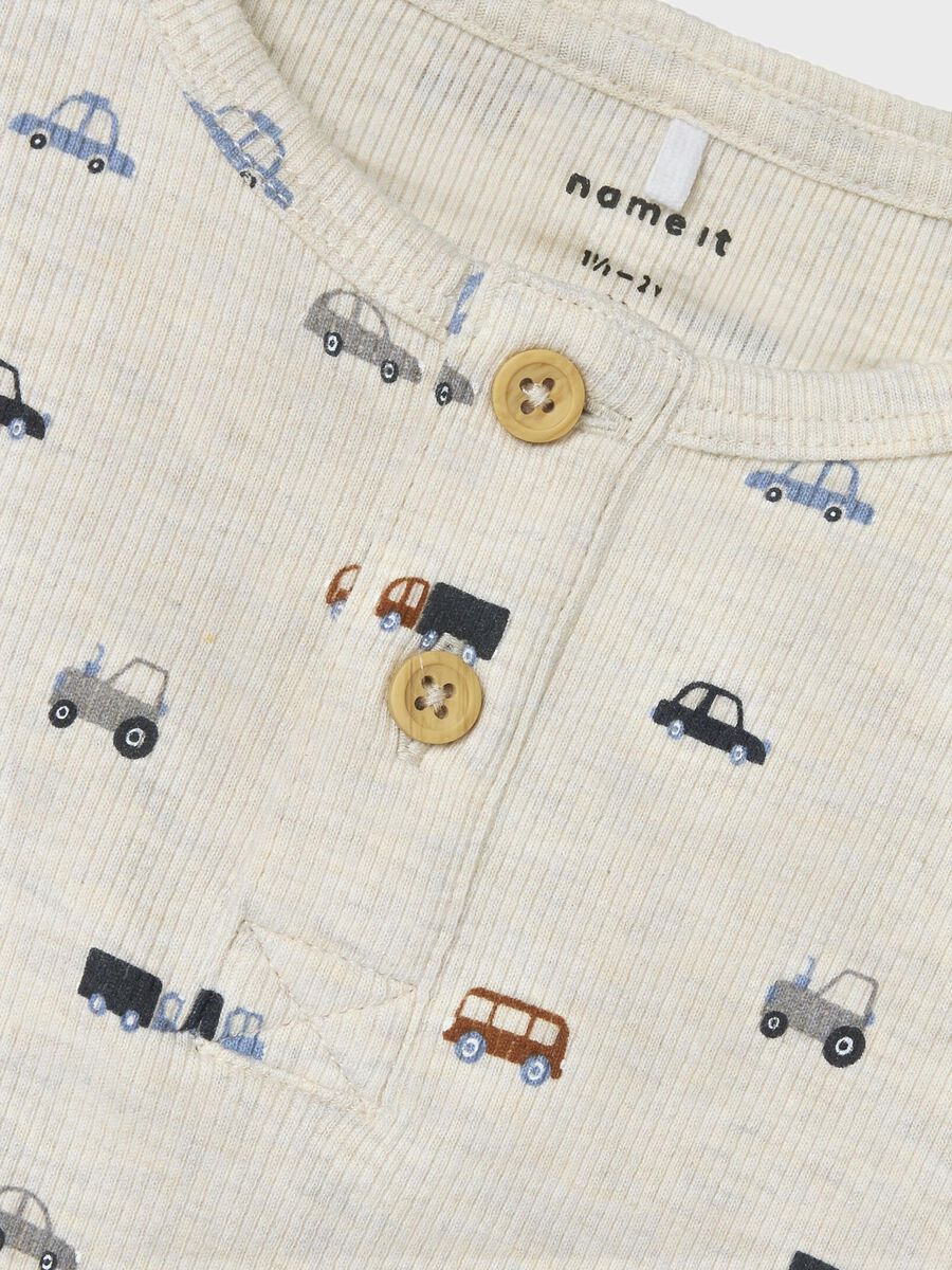 PRINT TOP MET LANGE MOUWEN