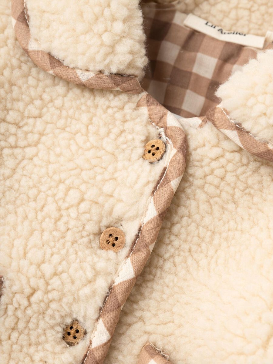 LOOSE FIT TEDDY JACK