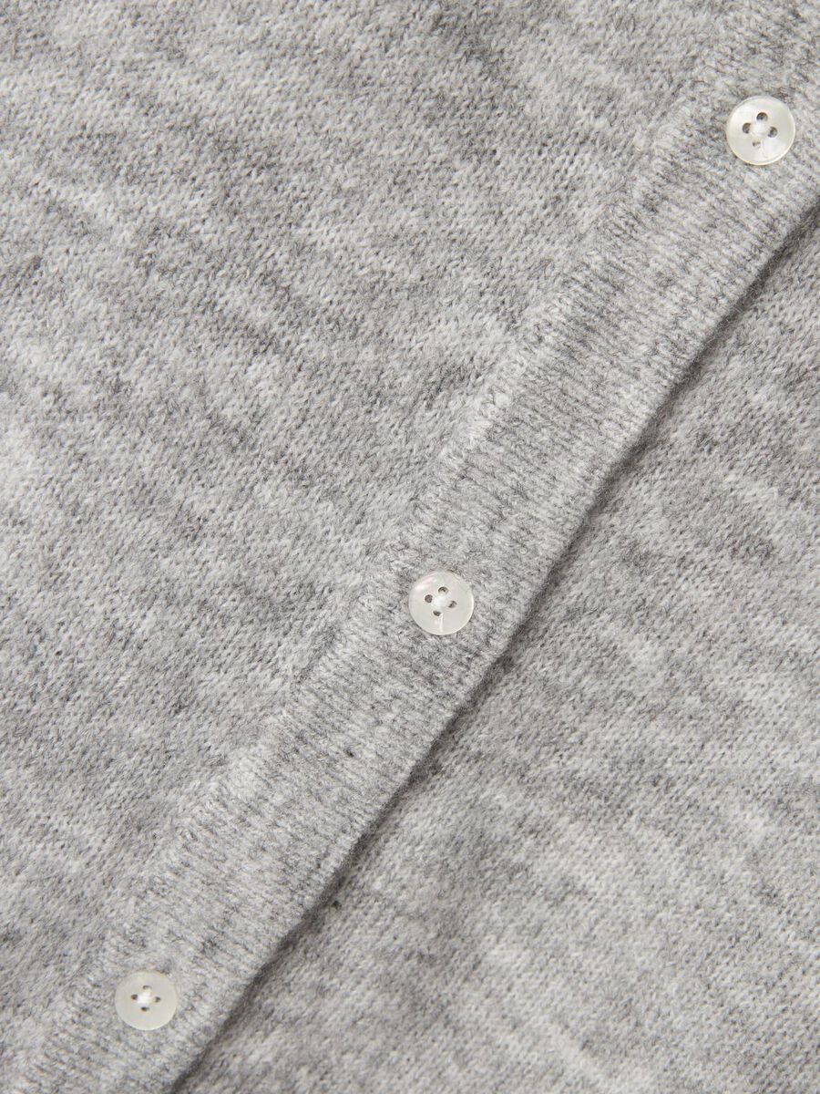 LANGE MOUWEN GEBREID VEST