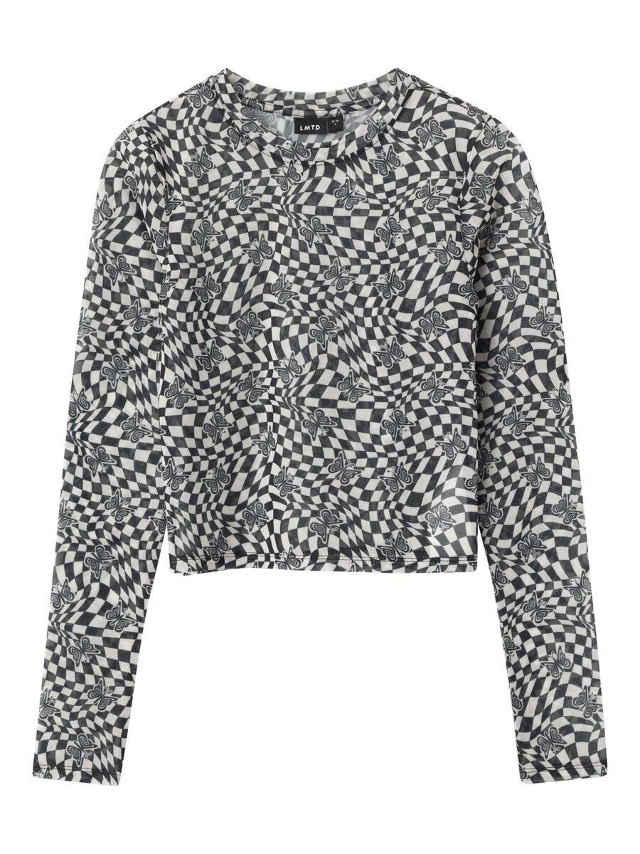 MESH TOP MET LANGE MOUWEN