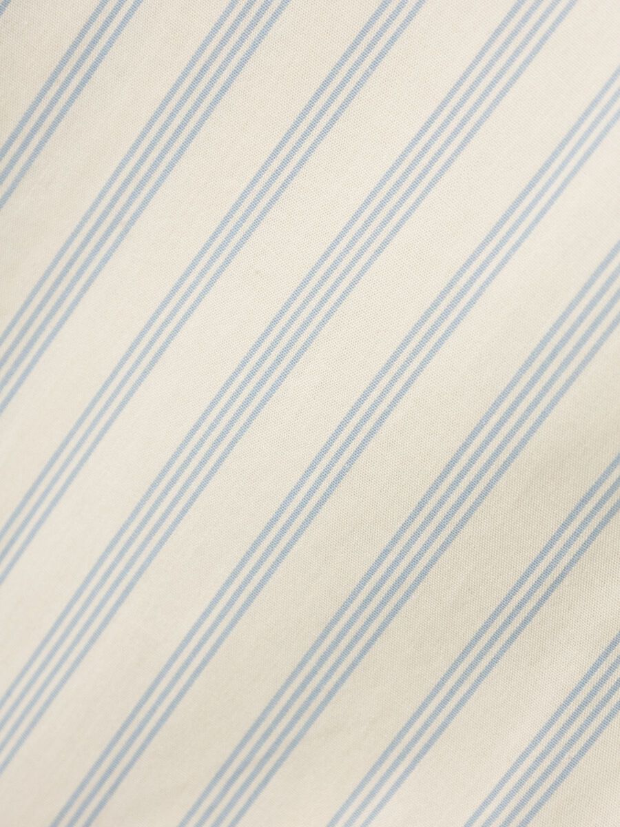 GESTREEPT STRAIGHT BROEK