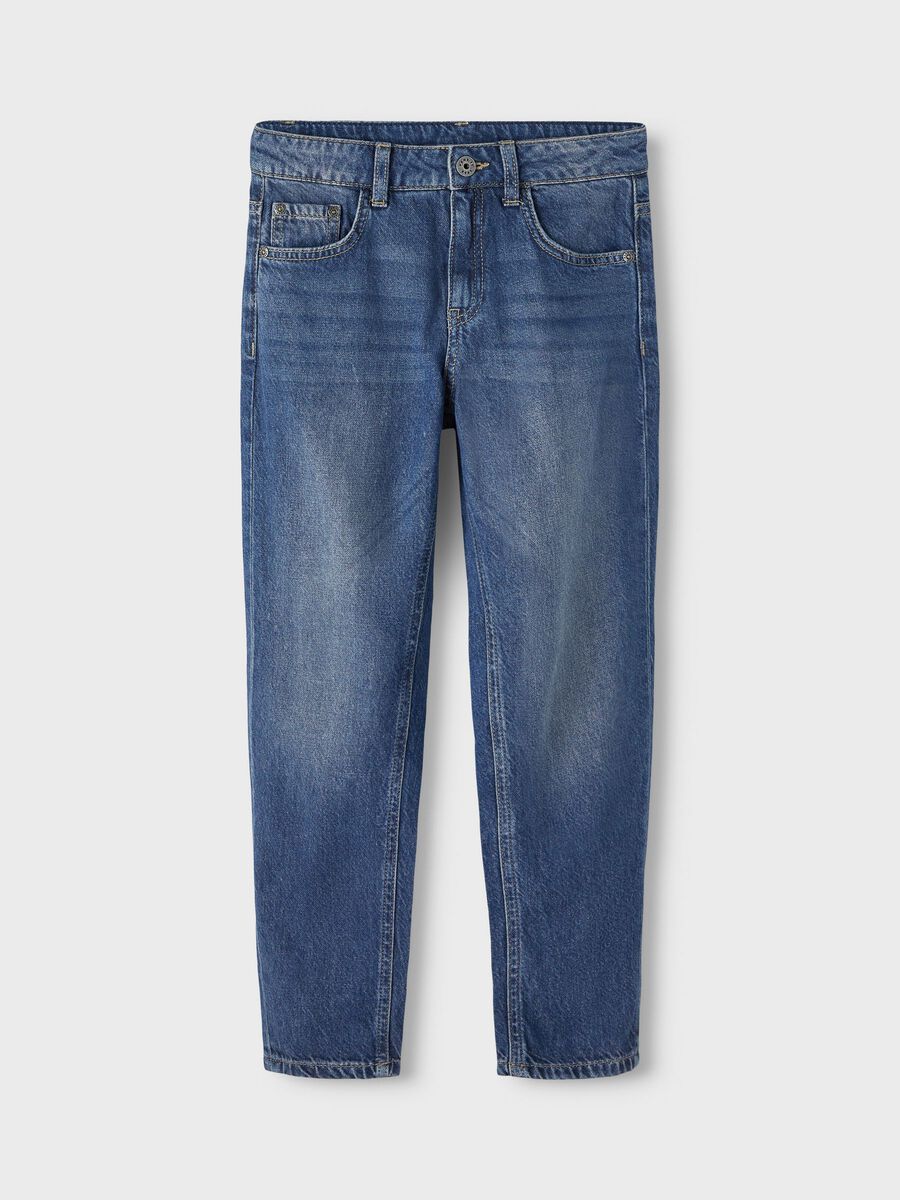 TAPERED FIT JEANS