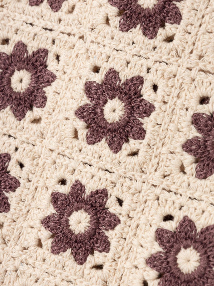 LOOSE FIT GEBREID GILET